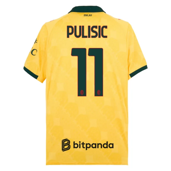 Maillot De Foot Milan AC Christian Pulišić 11 Third 25/26 Maillot De Foot Milan AC Christian Pulišić 11 Third 25/26