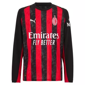 Maillot De Foot Milan AC Domicile 25/26 Manches Longues Maillot De Foot Milan AC Domicile 25/26 Manches Longues