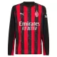 Maillot De Foot Milan AC Domicile 25/26 Manches Longues Maillot De Foot Milan AC Domicile 25/26 Manches Longues