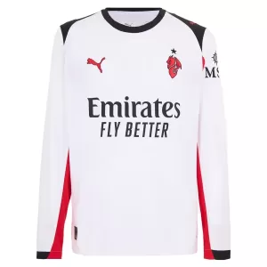 Maillot De Foot Milan AC Extérieur 25/26 Manches Longues Maillot De Foot Milan AC Extérieur 25/26 Manches Longues