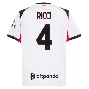 Maillot De Foot Milan AC Ricci 4 Extérieur 25/26 Maillot De Foot Milan AC Ricci 4 Extérieur 25/26