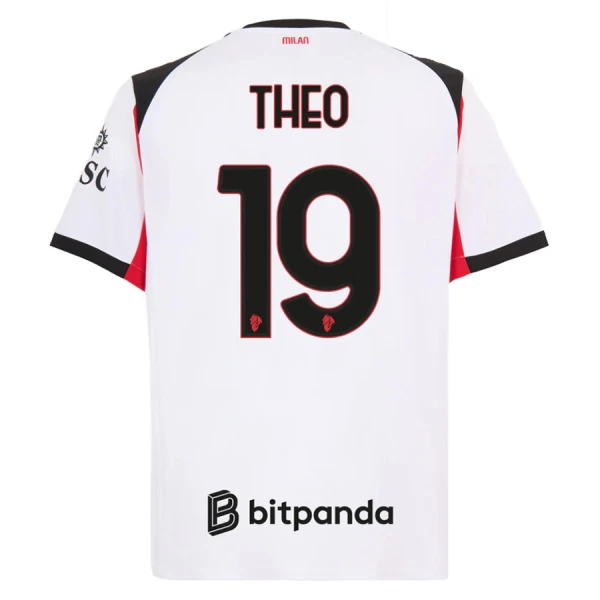 Maillot De Foot Milan AC Theo Hernandez 19 Extérieur 25/26