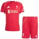 Kit De Football Liverpool Enfant Domicile 25/26 Kit De Football Liverpool Enfant Domicile 25/26