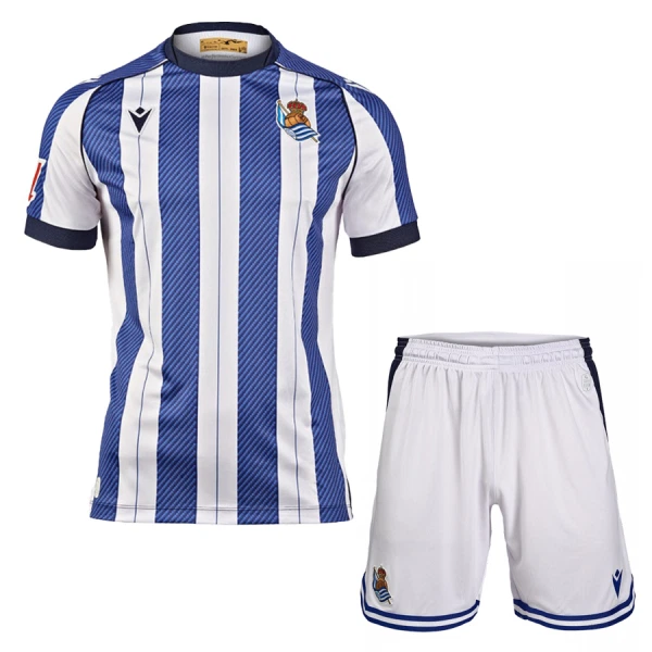 Kit De Football Real Sociedad Enfant Domicile 25/26 Kit De Football Real Sociedad Enfant Domicile 25/26
