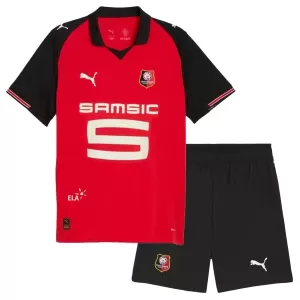 Kit De Football Stade Rennais Enfant Domicile 25/26 Kit De Football Stade Rennais Enfant Domicile 25/26