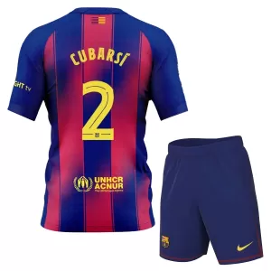 Kit De Football FC Barcelone Cubarsi 2 Enfant Domicile 25/26