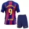 Kit De Football FC Barcelone Robert Lewandowski 9 Enfant Domicile 25/26