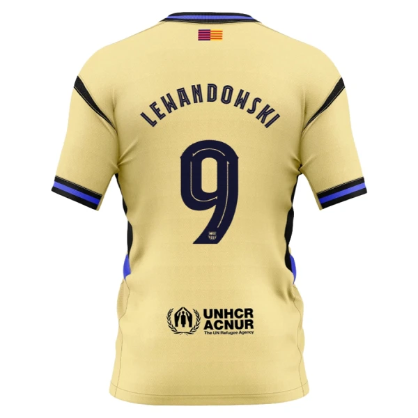 Kit De Football FC Barcelone x Kobe Bryant Robert Lewandowski 9 Enfant Extérieur 25/26
