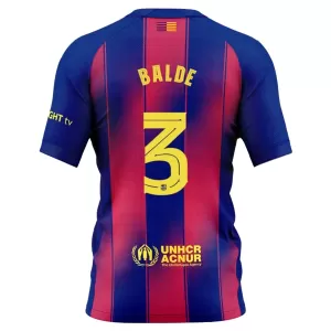 Maillot De Foot FC Barcelone Alejandro Balde 3 Domicile 25/26
