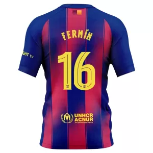 Maillot De Foot FC Barcelone Fermin 16 Domicile 25/26