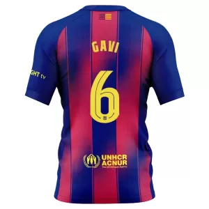 Maillot De Foot FC Barcelone Gavi 6 Domicile 25/26