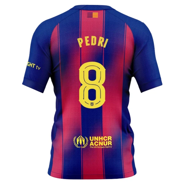 Maillot De Foot FC Barcelone Pedri 8 Domicile 25/26 Maillot De Foot FC Barcelone Pedri 8 Domicile 25/26
