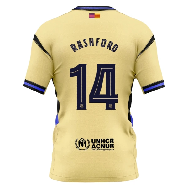 Maillot De Foot FC Barcelone x Kobe Bryant Marcus Rashford 14 Extérieur 25/26 Maillot De Foot FC Barcelone x Kobe Bryant Marcus Rashford 14 Extérieur 25/26
