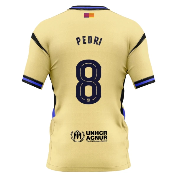 Maillot De Foot FC Barcelone x Kobe Bryant Pedri 8 Extérieur 25/26 Maillot De Foot FC Barcelone x Kobe Bryant Pedri 8 Extérieur 25/26