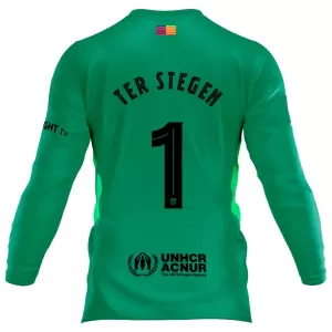 Maillot De Foot Gardien FC Barcelone Marc-André ter Stegen 1 25/26 Manches Longues