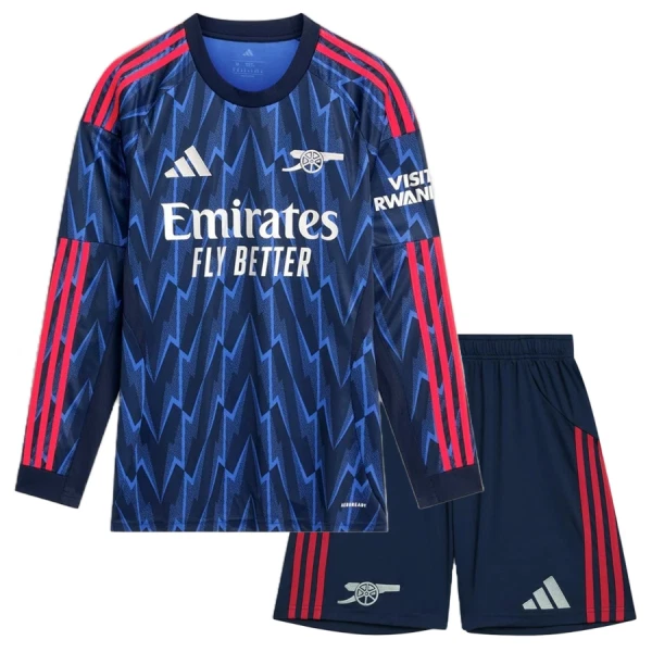 Kit De Football Arsenal Enfant Extérieur 25/26 Manches Longues Kit De Football Arsenal Enfant Extérieur 25/26 Manches Longues