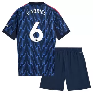 Kit De Football Arsenal Gabriel 6 Enfant Extérieur 25/26 Kit De Football Arsenal Gabriel 6 Enfant Extérieur 25/26