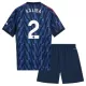 Kit De Football Arsenal Saliba 2 Enfant Extérieur 25/26 Kit De Football Arsenal Saliba 2 Enfant Extérieur 25/26