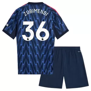 Kit De Football Arsenal Zubimendi 36 Enfant Extérieur 25/26 Kit De Football Arsenal Zubimendi 36 Enfant Extérieur 25/26