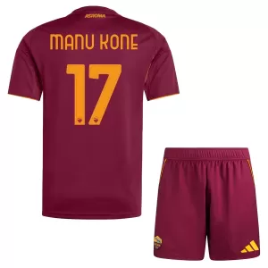 Kit De Football AS Roma Manu Kone 17 Enfant Domicile 25/26 Kit De Football AS Roma Manu Kone 17 Enfant Domicile 25/26