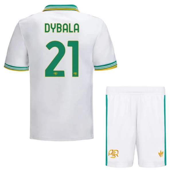 Kit De Football AS Roma Paulo Dybala 21 Enfant Third 25/26 Kit De Football AS Roma Paulo Dybala 21 Enfant Third 25/26
