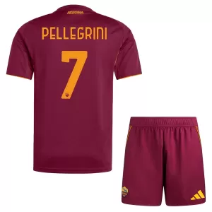 Kit De Football AS Roma Pellegrini 7 Enfant Domicile 25/26 Kit De Football AS Roma Pellegrini 7 Enfant Domicile 25/26