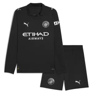 Kit De Football Manchester City Enfant Extérieur 25/26 Manches Longues