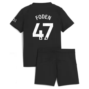 Kit De Football Manchester City Phil Foden 47 Enfant Extérieur 25/26