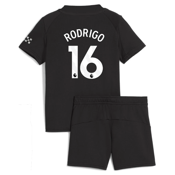 Kit De Football Manchester City Rodrigo Hernández 16 Enfant Extérieur 25/26 Kit De Football Manchester City Rodrigo Hernández 16 Enfant Extérieur 25/26