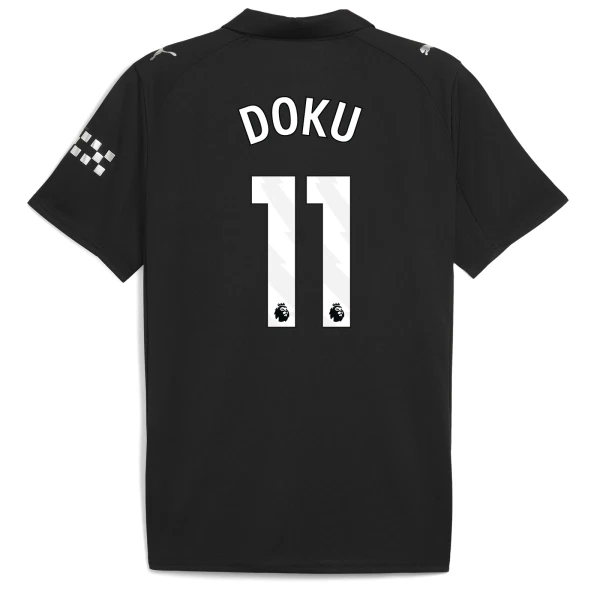 Maillot De Foot Manchester City Jérémy Doku 11 Extérieur 25/26