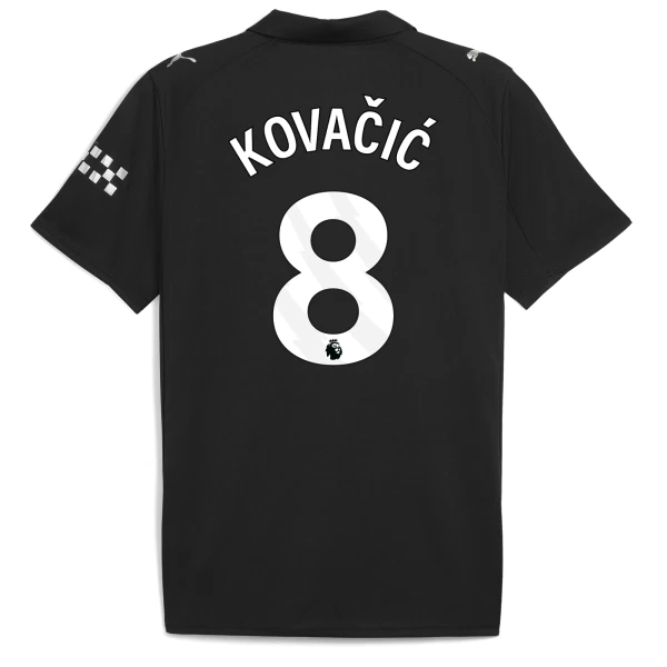 Maillot De Foot Manchester City Mateo Kovacic 8 Extérieur 25/26 Maillot De Foot Manchester City Mateo Kovacic 8 Extérieur 25/26