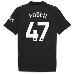 Maillot De Foot Manchester City Phil Foden 47 Extérieur 25/26