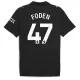 Maillot De Foot Manchester City Phil Foden 47 Extérieur 25/26 Maillot De Foot Manchester City Phil Foden 47 Extérieur 25/26