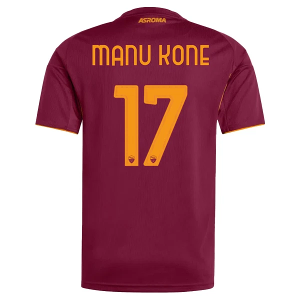 Maillot De Foot AS Roma Manu Kone 17 Domicile 25/26
