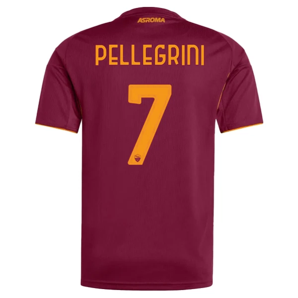 Maillot De Foot AS Roma Pellegrini 7 Domicile 25/26 Maillot De Foot AS Roma Pellegrini 7 Domicile 25/26