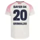 Maillot De Foot Bayer 04 Leverkusen Alejandro Grimaldo 20 Extérieur 25/26 Maillot De Foot Bayer 04 Leverkusen Alejandro Grimaldo 20 Extérieur 25/26