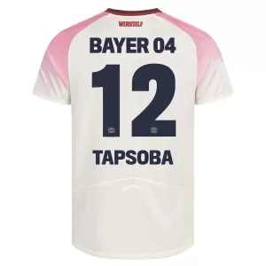 Maillot De Foot Bayer 04 Leverkusen Edmond Tapsoba 12 Extérieur 25/26 Maillot De Foot Bayer 04 Leverkusen Edmond Tapsoba 12 Extérieur 25/26