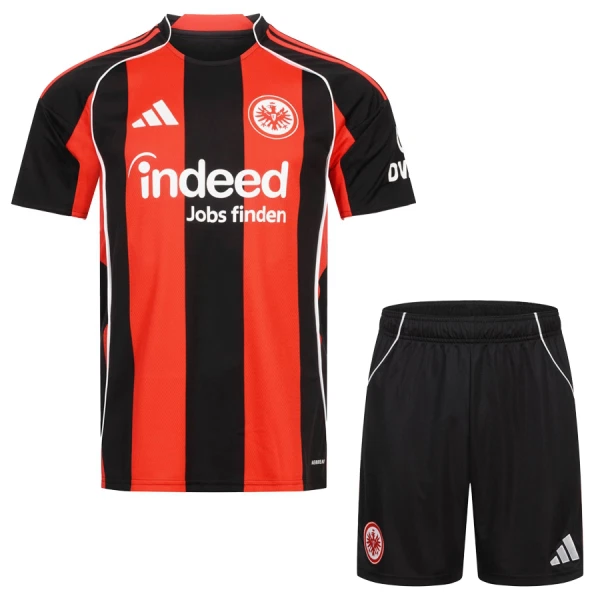 Kit De Football Eintracht Frankfurt Enfant Domicile 25/26 Kit De Football Eintracht Frankfurt Enfant Domicile 25/26