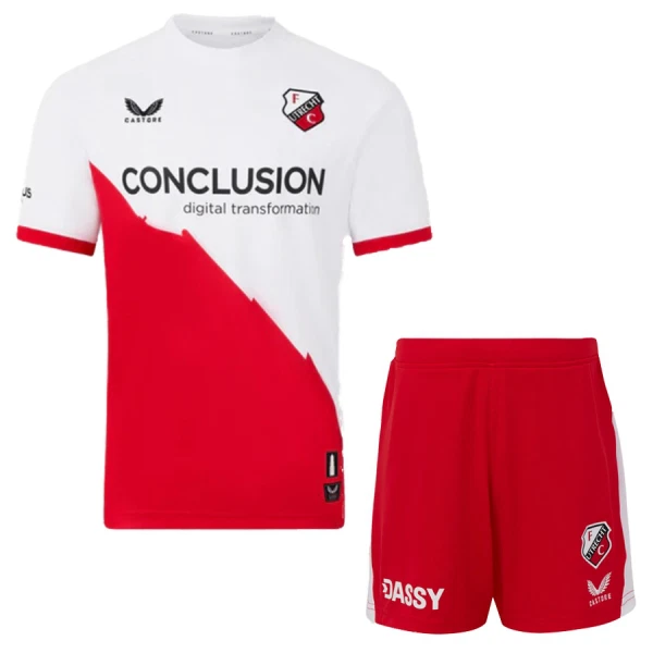 Kit De Football FC Utrecht Enfant Domicile 25/26 Kit De Football FC Utrecht Enfant Domicile 25/26
