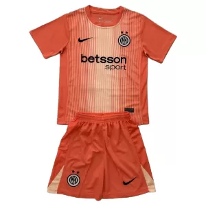 Kit De Football Gardien Inter Milan Enfant 25/26 Orange Kit De Football Gardien Inter Milan Enfant 25/26 Orange