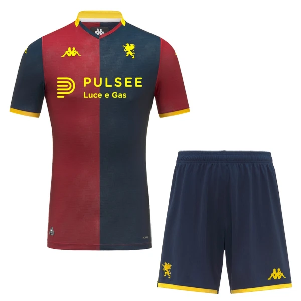 Kit De Football Genoa Enfant Domicile 25/26 Kit De Football Genoa Enfant Domicile 25/26