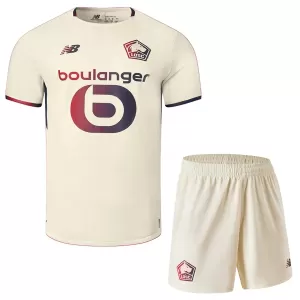 Kit De Football Lille OSC Enfant Extérieur 25/26 Kit De Football Lille OSC Enfant Extérieur 25/26