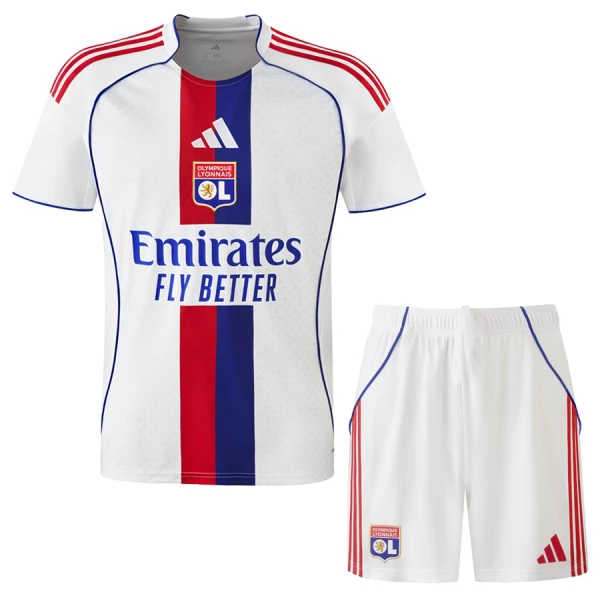 Kit De Football Olympique Lyonnais Enfant Domicile 25/26 Kit De Football Olympique Lyonnais Enfant Domicile 25/26