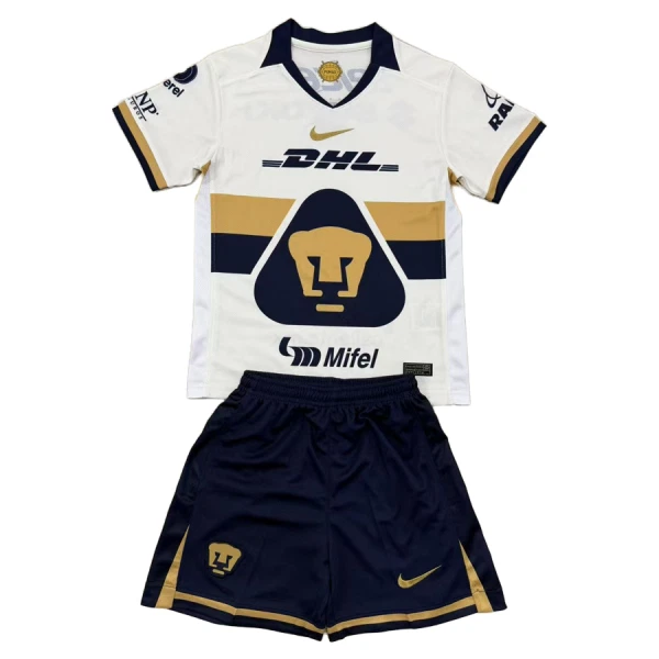 Kit De Football Pumas UNAM Enfant Domicile 25/26 Kit De Football Pumas UNAM Enfant Domicile 25/26