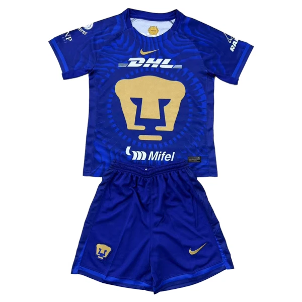 Kit De Football Pumas UNAM Enfant Extérieur 25/26 Kit De Football Pumas UNAM Enfant Extérieur 25/26