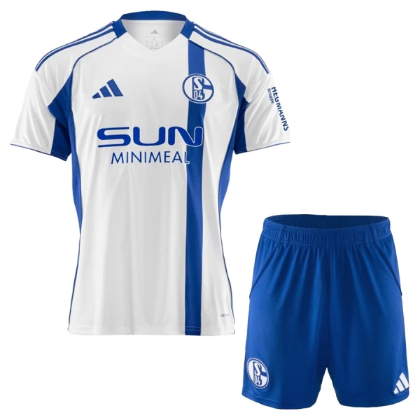 Kit De Football Schalke 04 Enfant Extérieur 25/26 Kit De Football Schalke 04 Enfant Extérieur 25/26