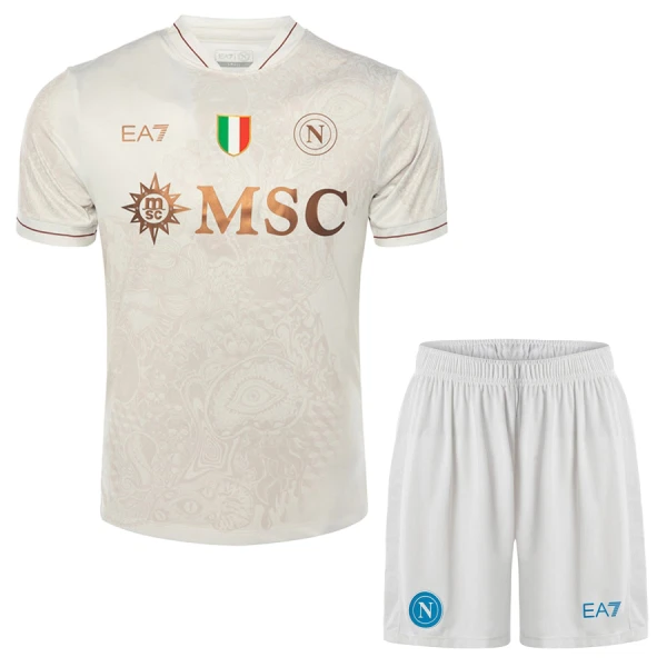 Kit De Football SSC Naples Enfant Extérieur 25/26 Kit De Football SSC Naples Enfant Extérieur 25/26
