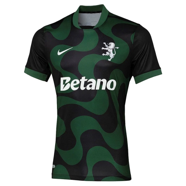 Maillot De Foot Sporting CP Fourth 25/26 Noir