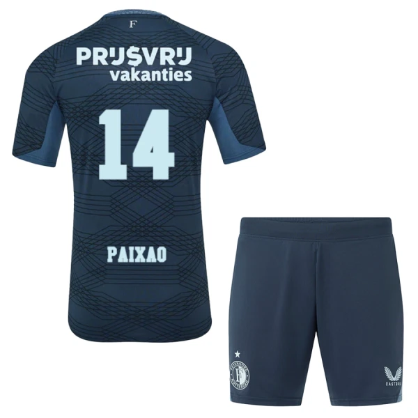 Kit De Football Feyenoord Rotterdam Paixao 14 Enfant Extérieur 25/26 Kit De Football Feyenoord Rotterdam Paixao 14 Enfant Extérieur 25/26