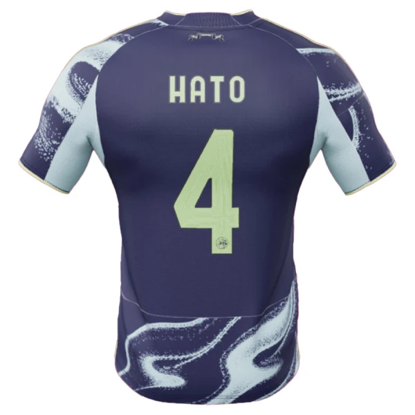 Maillot De Foot Ajax Amsterdam Hato 4 Extérieur 25/26 Maillot De Foot Ajax Amsterdam Hato 4 Extérieur 25/26